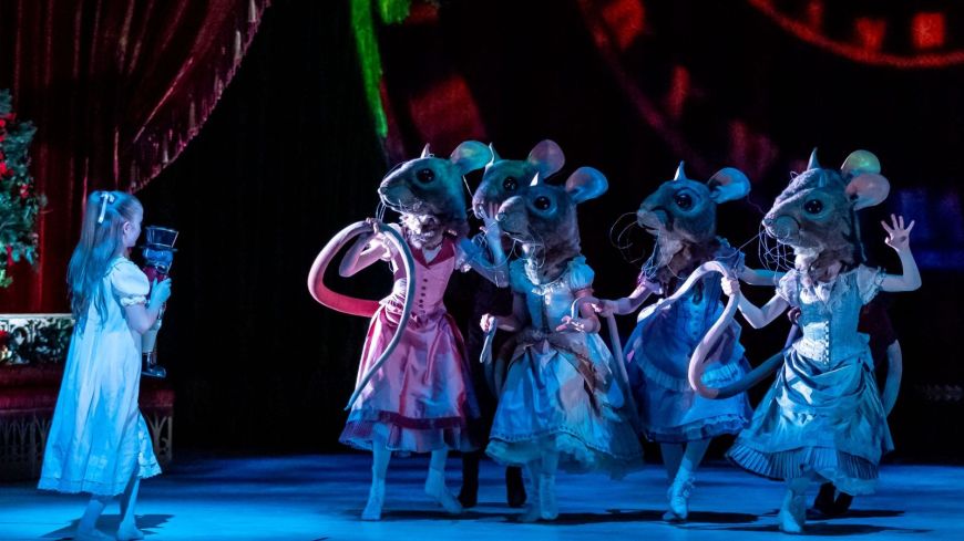 Clara and the Mice - scene from The Nutcracker, Scottish Ballet (Andy Ross)