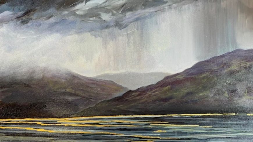 Susie Collingbourne's Scottish landscape