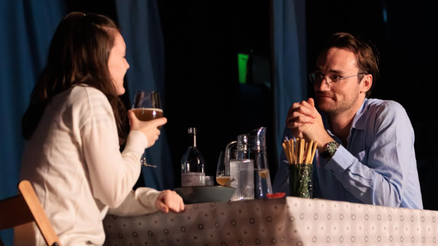 Mia and Jonathan in Intrusion by James Cumming