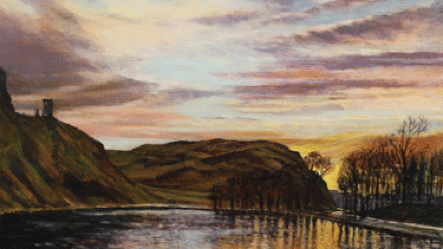 Serene Expressions - a painterly tour around Edinburgh with Jamie Primrose, Exhibition review