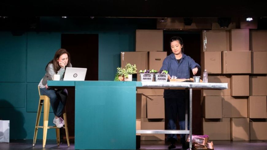 Jo Freer and Amber Lin in Made in China