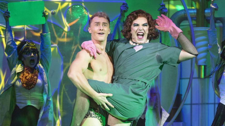 Rocky Horror Picture Show - Ben Westhead (Rocky) and Stephen Webb (Frank-N-Furter)