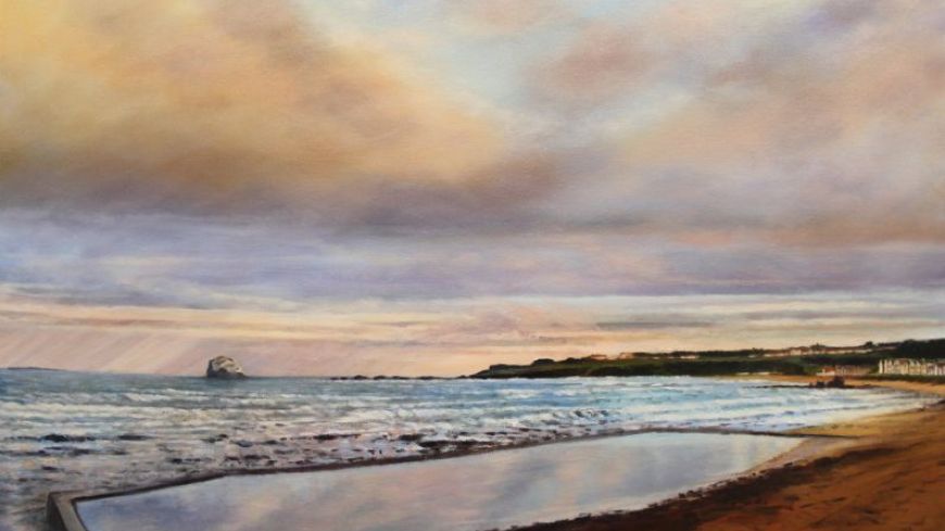 Jamie Primrose, Winter clouds over North Berwick  ;