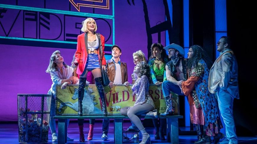 Pretty Woman The Musical. Amber Davies 'Vivian Ward' and Company. Photo Marc Brenner