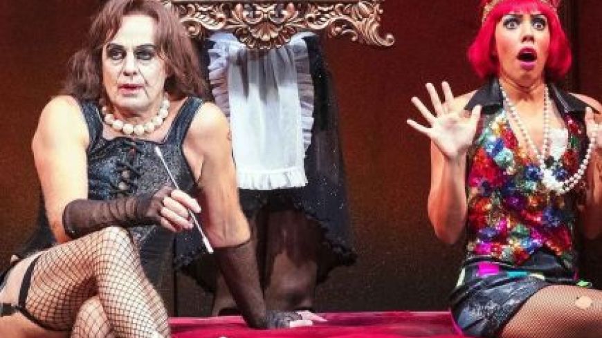 Pictured: Jason Donovan as Frank-N-Furter