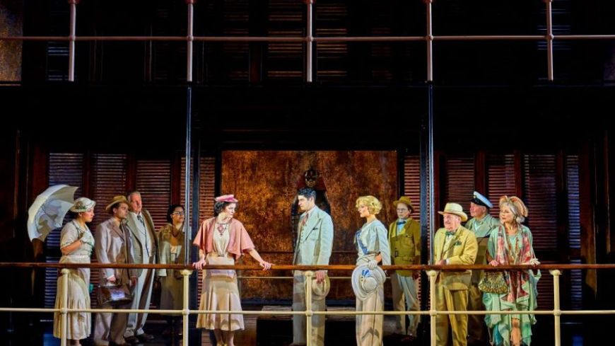 A scene from Death on the Nile, (credit, Manual Harlan)