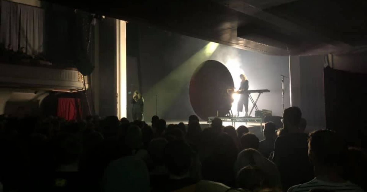 Kate Tempest on stage