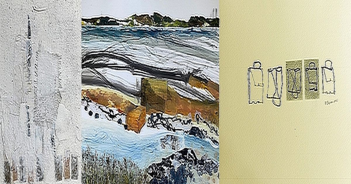 Artwork by Trevor Davies, Ruth Thomas, Marion Barron