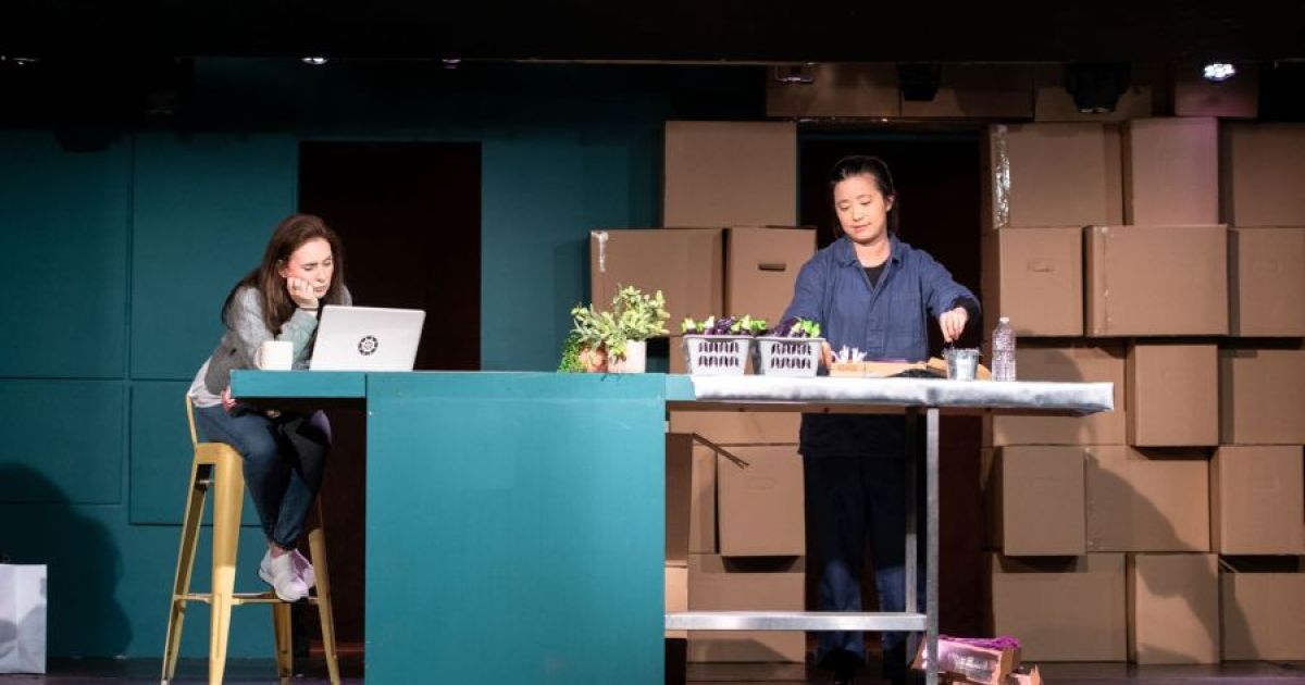 Jo Freer and Amber Lin in Made in China 